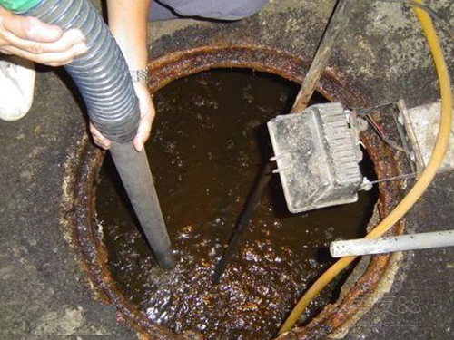 个旧隔油池清理